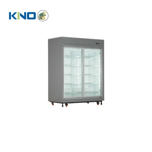 Two-door display shop refrigerator, model RV21SW یخچال فروشگاهی ویترینی دودرب مدل RV21SW - تصویر 1
