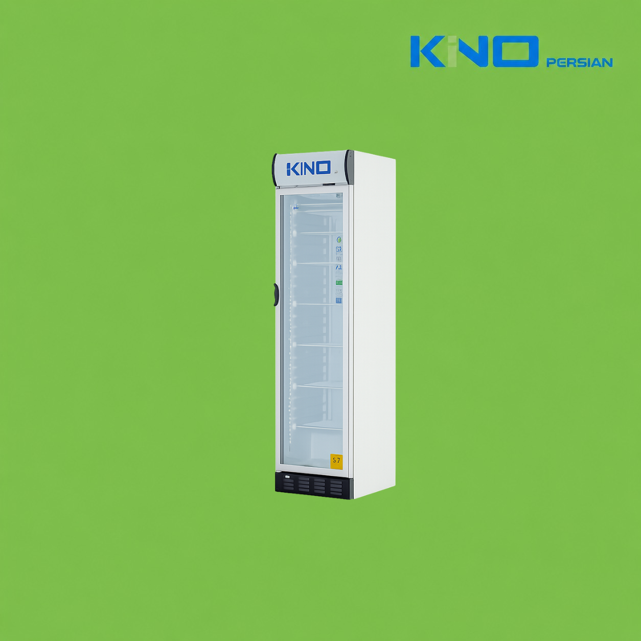 یخچال ویترینی تک درب مدل KR500-1D کینو