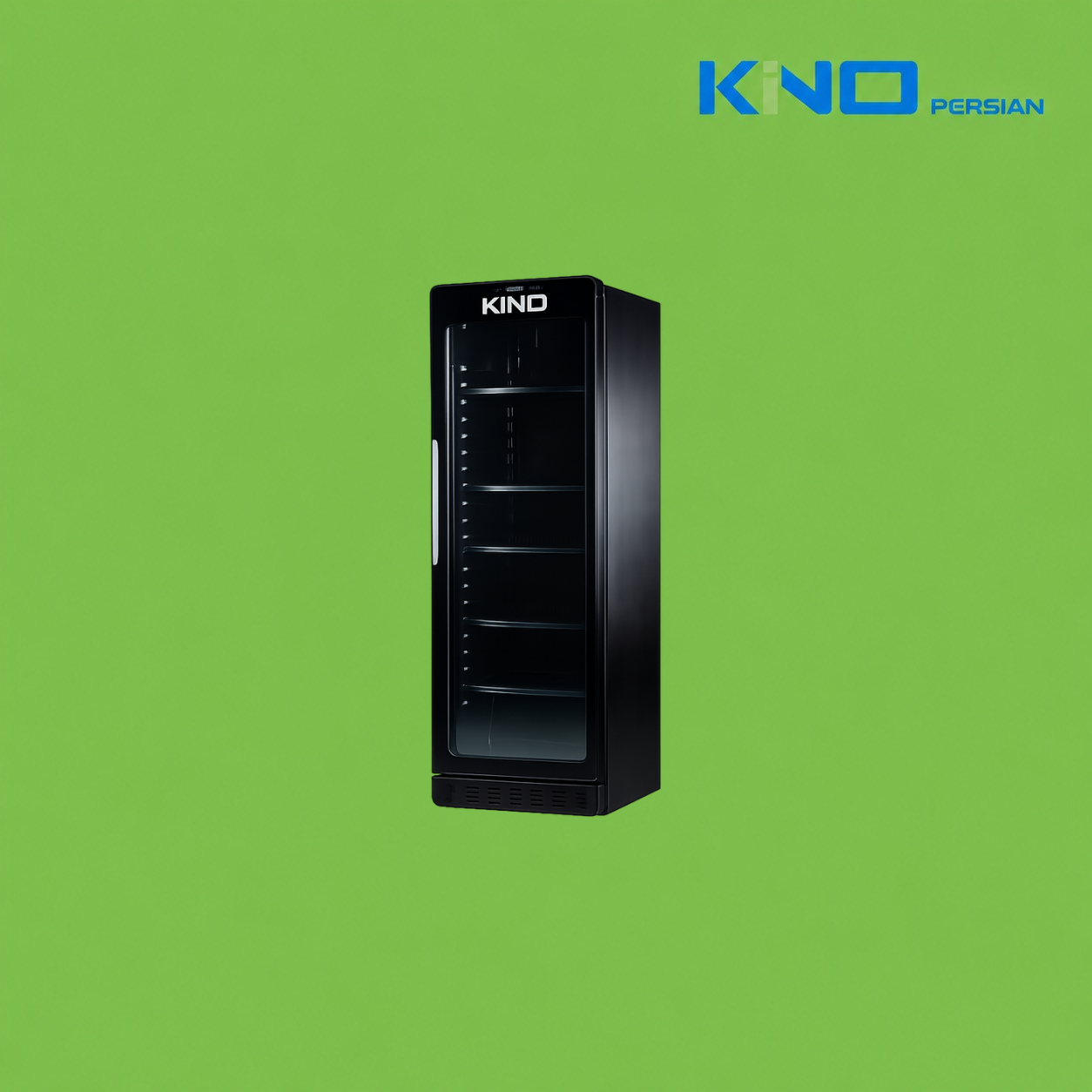 یخچال ویترینی تک درب مدل KR615 Edge کینو